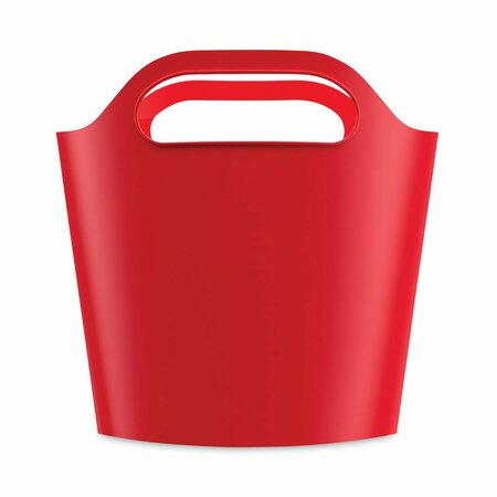 DEFLECTO Storage Case, Red, 8" W, 2" H 39501RED